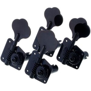 Schaller BML 4-In-Line Black stemmechanieken voor basgitaar