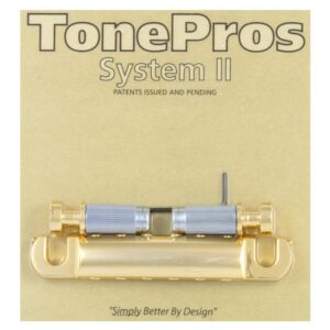 TonePros T1ZS Gold USA Locking Stop Tailpiece
