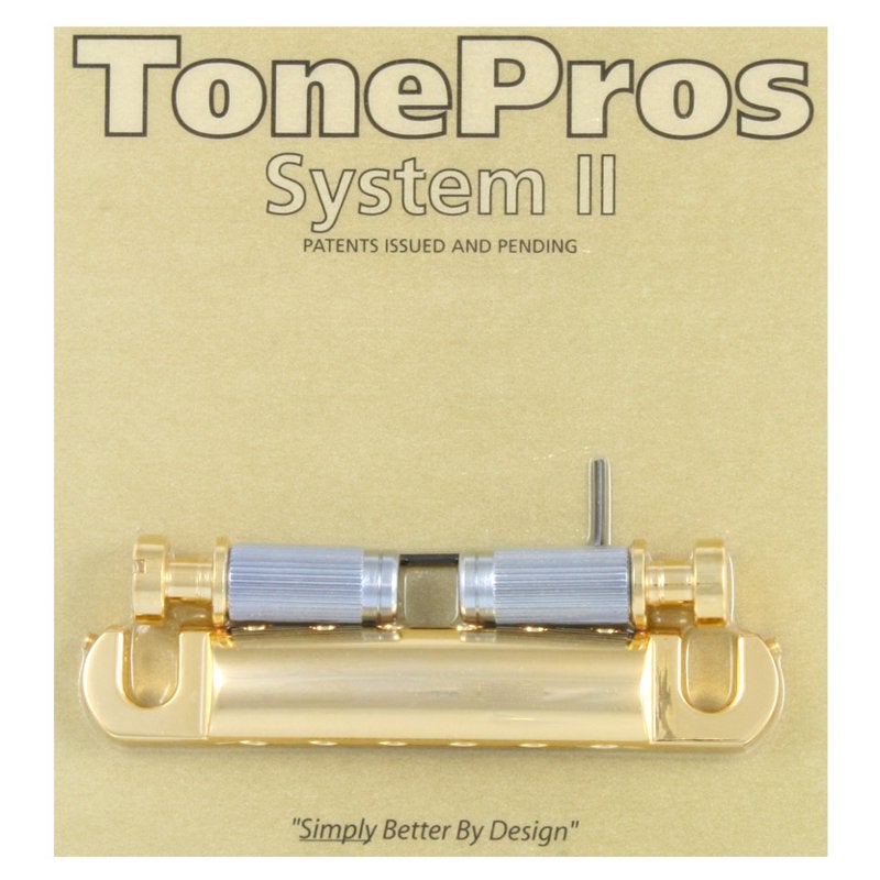 TonePros T1ZS Gold USA Locking Stop Tailpiece
