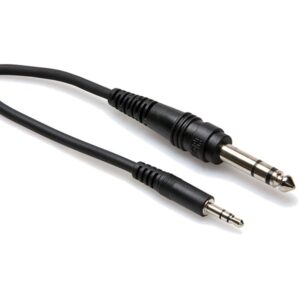 Hosa CMS-103 stereo audiokabel 3.5 mm jack - 6.35 mm jack 0.9 m