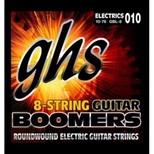 GHS GBL-8 Boomers 8-string light snarenset voor 8-snarige gitaar