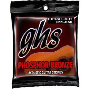 GHS S315 Phosphor Bronze extra light snarenset westerngitaar