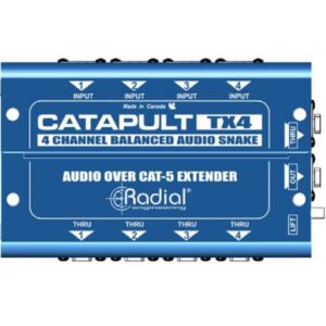 Radial Catapult TX4 Audio Over Cat 5 Extender input-module