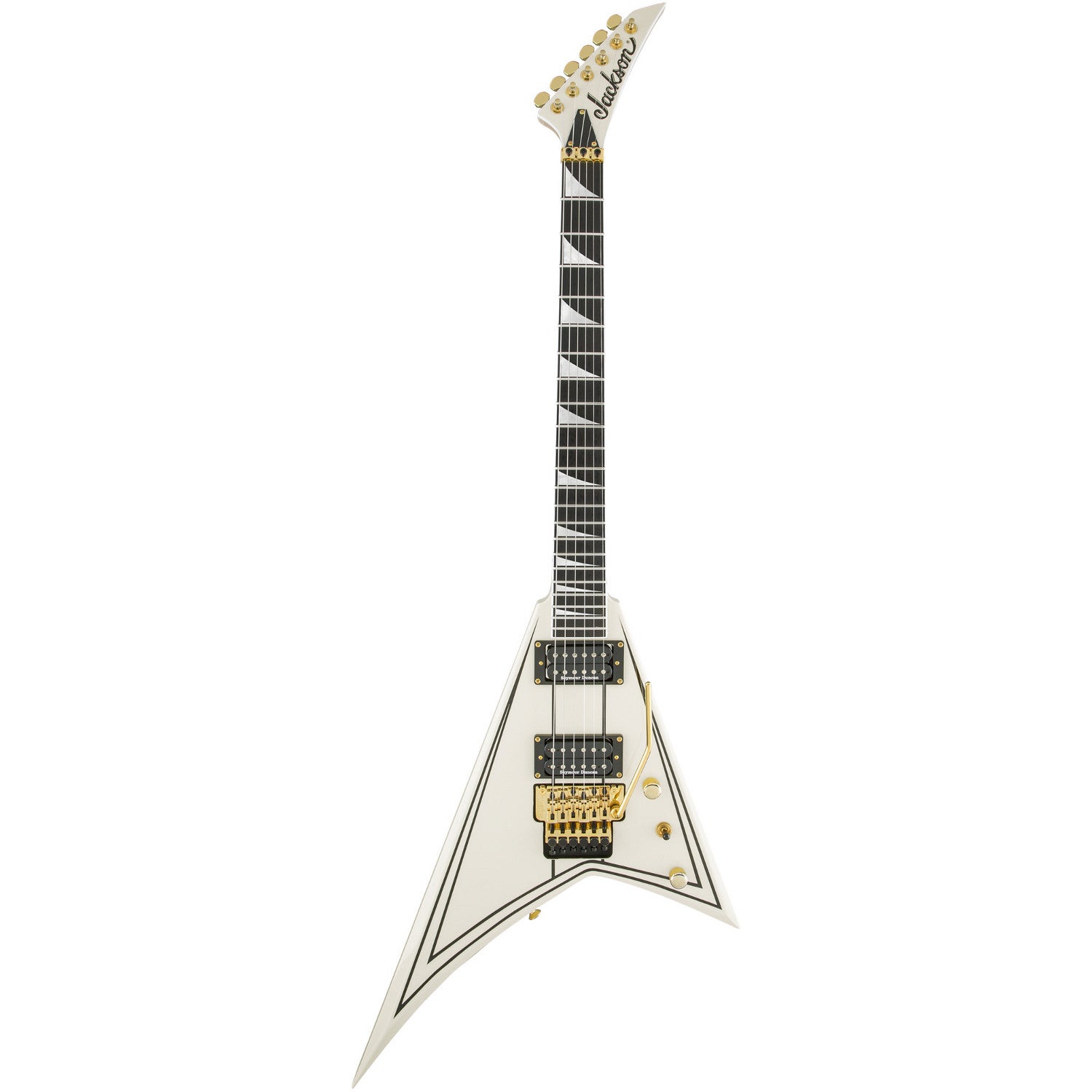 Jackson Pro Rhoads RR3 White Black Pinstripes