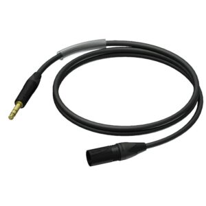 Procab PRA724 Prime XLR male - jack male stereo 1.50 meter