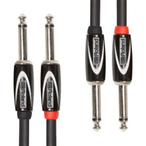 Roland RCC-3-2814 tweevoudige mono-jack kabels 1.0 meter