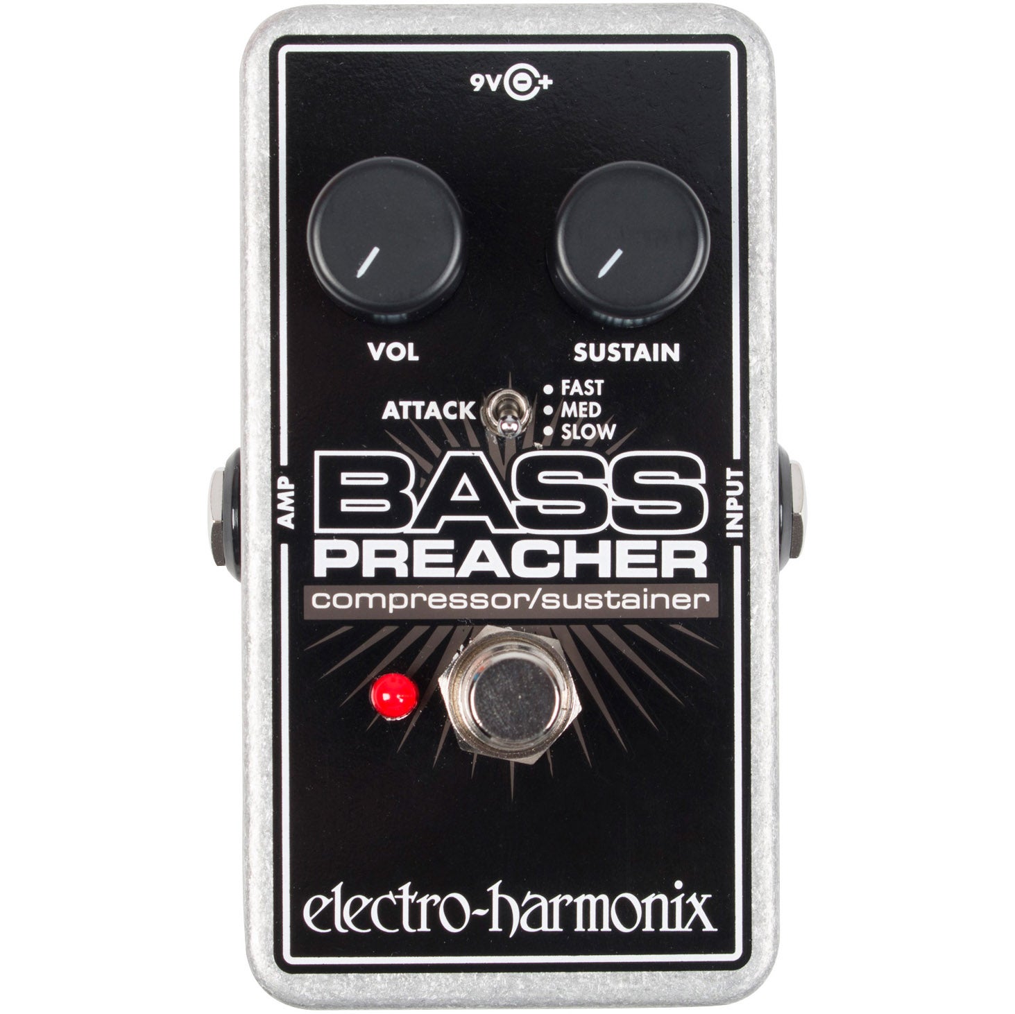 Electro Harmonix Bass Preacher compressor sustainer effect