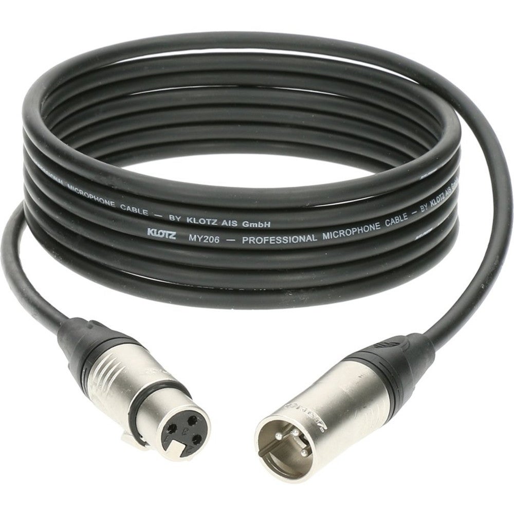 Klotz M1K1FM0200 XLR 3P - XLR 3P microfoonkabel 2 meter