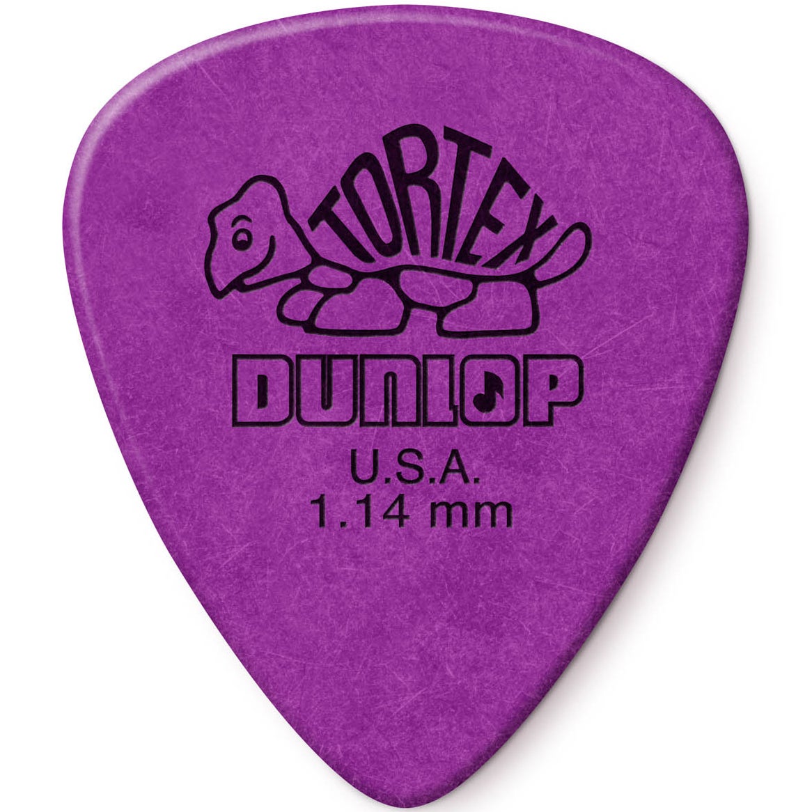 Dunlop 418R114 Tortex Standard 1.14mm plectrum paars