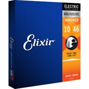 Elixir 12052 Electric NPS Nanoweb Light 10-46 snarenset