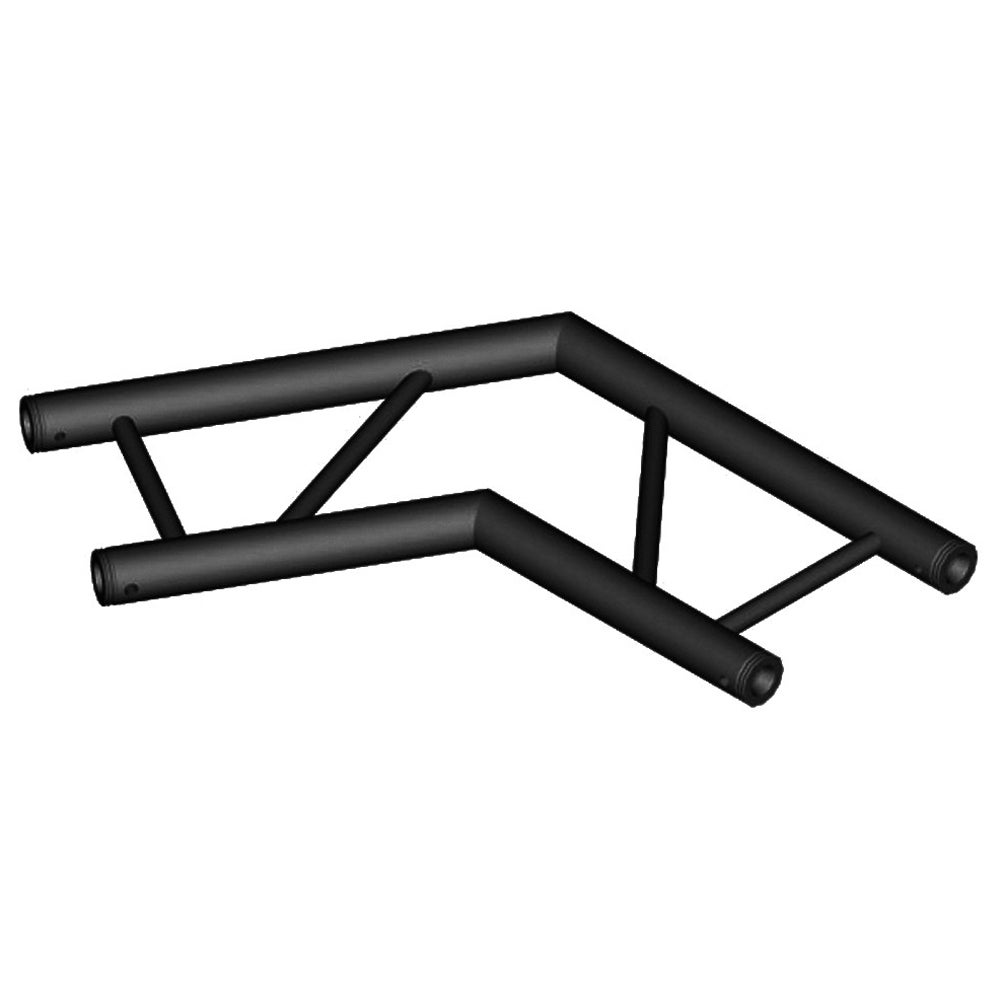 Duratruss DT 32/2-C22H-L120 black hoekdeel 120 graden zwart