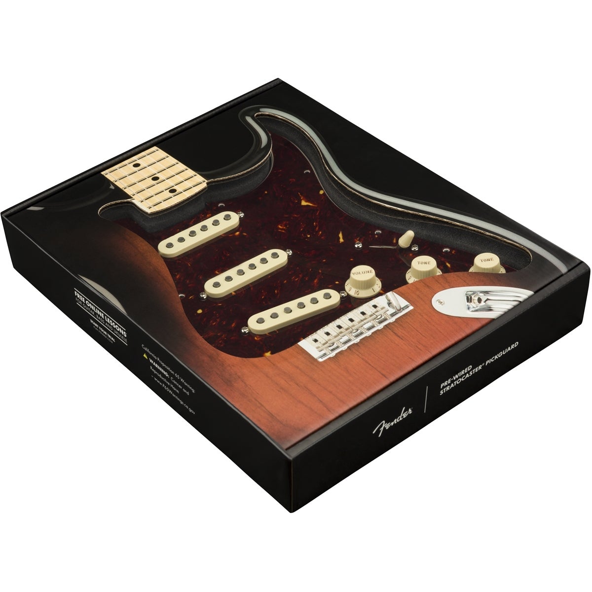 Fender Pre-Wired Strat PG Custom Shop Texas Special SSS Tortoise