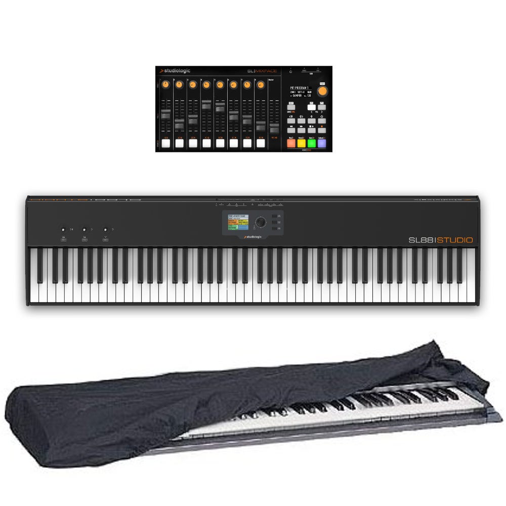 Studiologic SL88 Studio + Mixface + hoes + USB-kabel