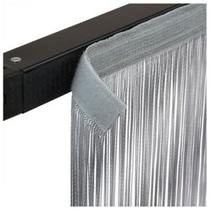 Wentex String Curtain 4x3m grijs Pipe & Drape