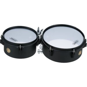 Tama MT810STBK Metalworks Effect Series 8 x 4 + 10 x 4 inch Mini-Tymp