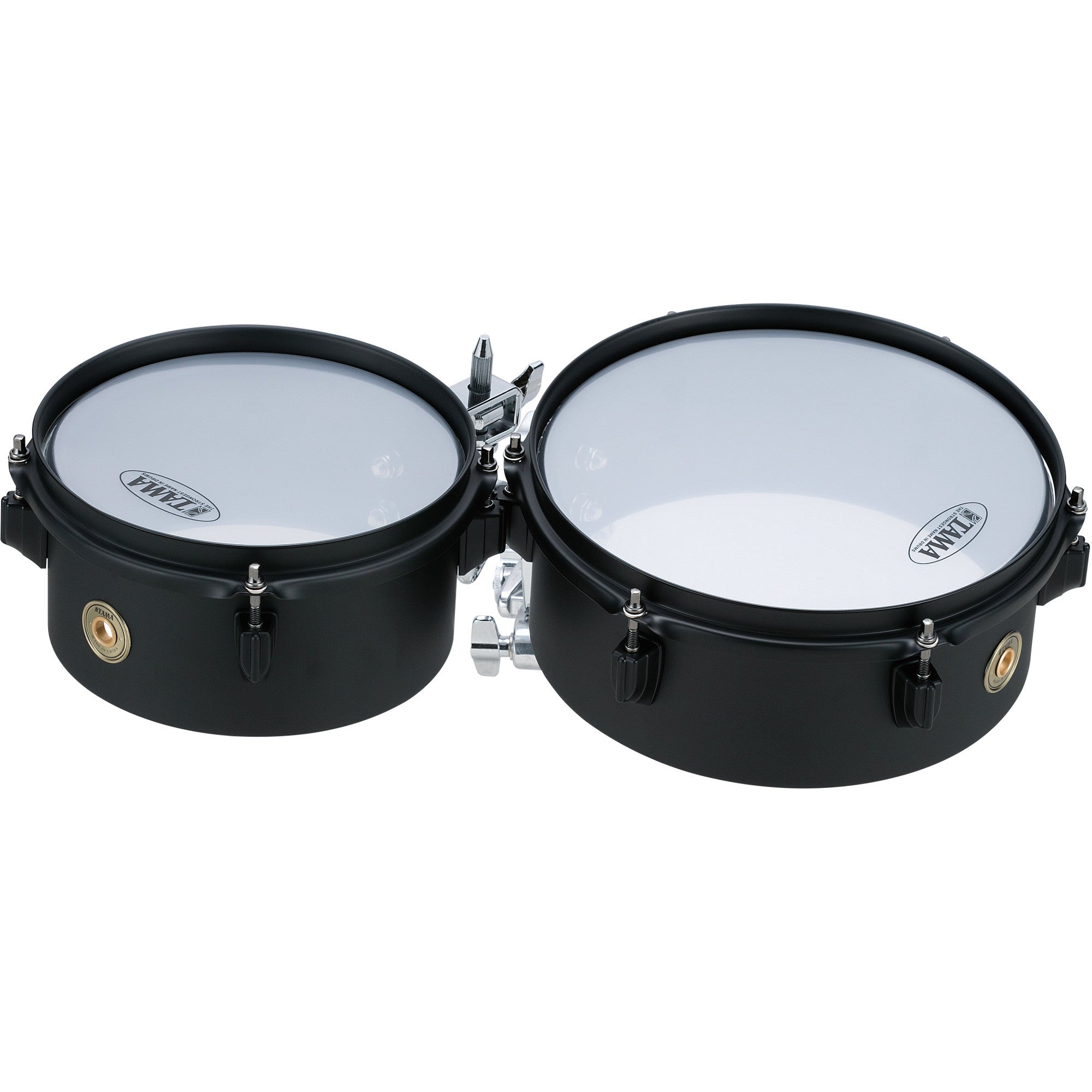 Tama MT810STBK Metalworks Effect Series 8 x 4 + 10 x 4 inch Mini-Tymp