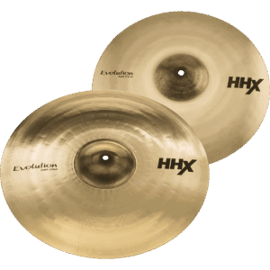 Sabian 15004XEB HHX Evolution Crash Pack 17 en 19 inch, brilliant