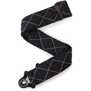 D'Addario 50BAL02 Auto Lock gitaarband Padded Diamonds