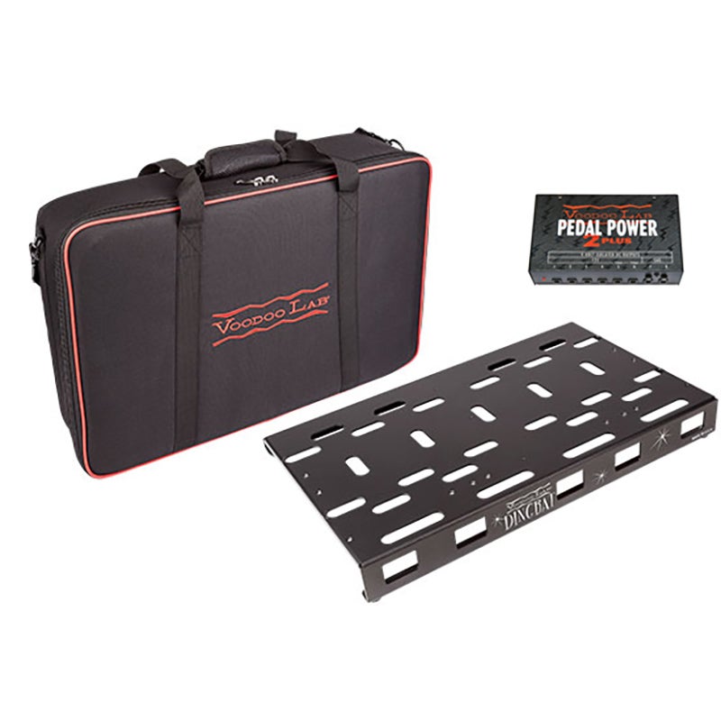 Voodoo Lab DBM-PP2 Dingbat Pedalboard Medium + Pedal Power 2 Plus + tas