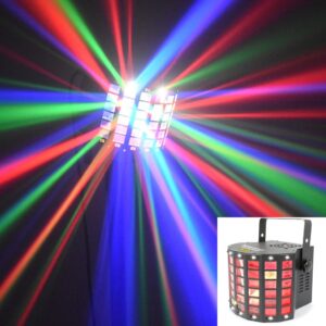 BeamZ RADICAL II LED derby met strobe en laser