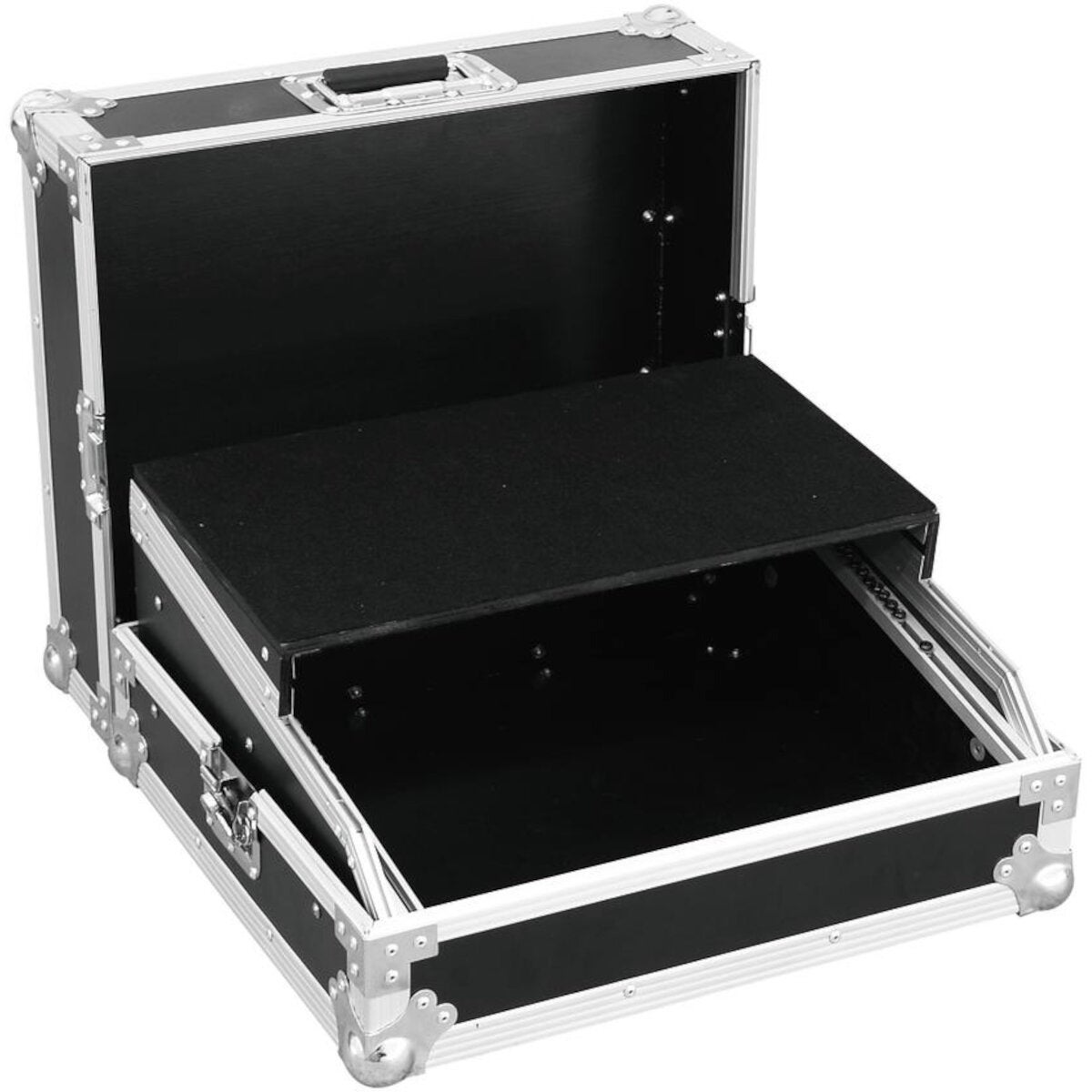 Omnitronic PRO LS19 19 inch topload flightcase met laptop-dock