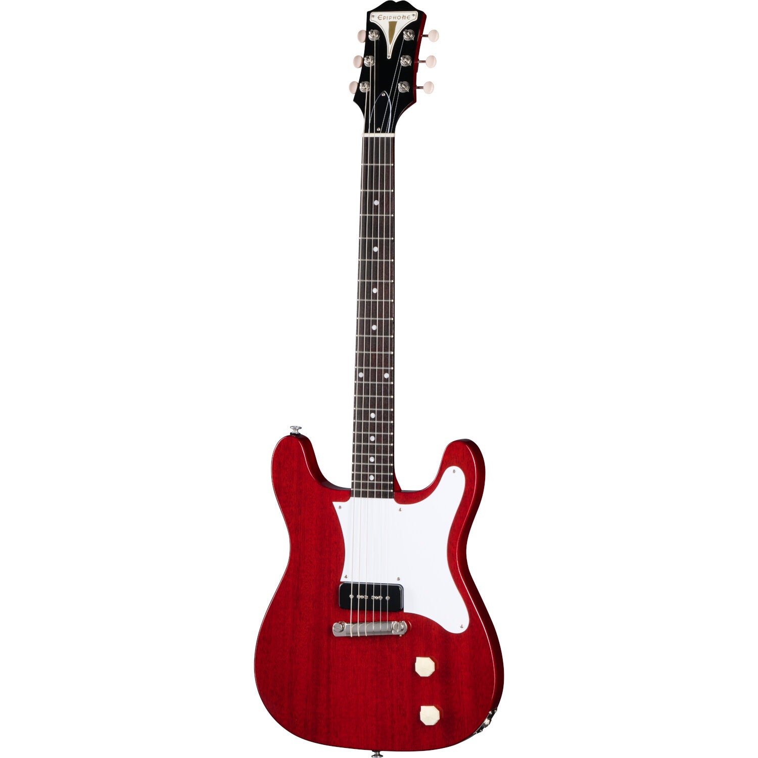 Epiphone USA Collection Coronet Vintage Cherry elektrische gitaar met hardshell gitaarkoffer