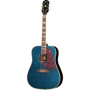 Epiphone Miranda Lambert Bluebird Studio Bluebonnet elektrisch-akoestische westerngitaar met hardshell case
