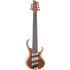 Ibanez BTB7MS Bass Workshop Natural Mocha Low Gloss 7-snarige elektrische basgitaar