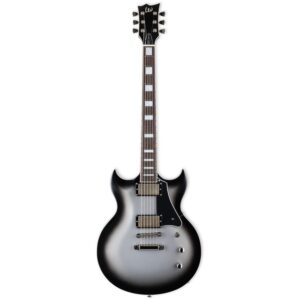 ESP LTD Royal Shiva Silver Sunburst Bill Kelliher Signature elektrische gitaar met koffer