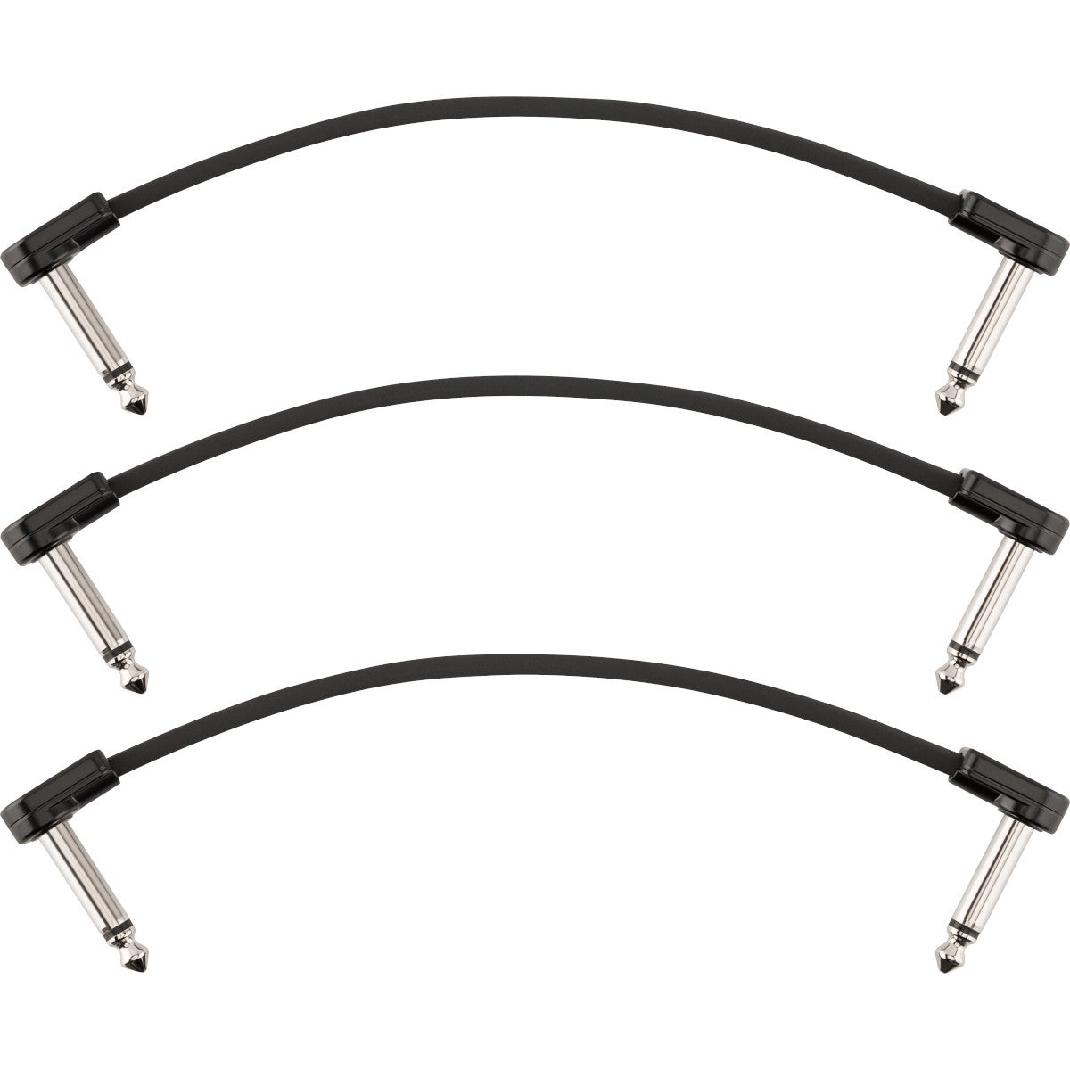 Fender Blockchain 6” Patch Cables Angle/Angle 15 cm (3 stuks)