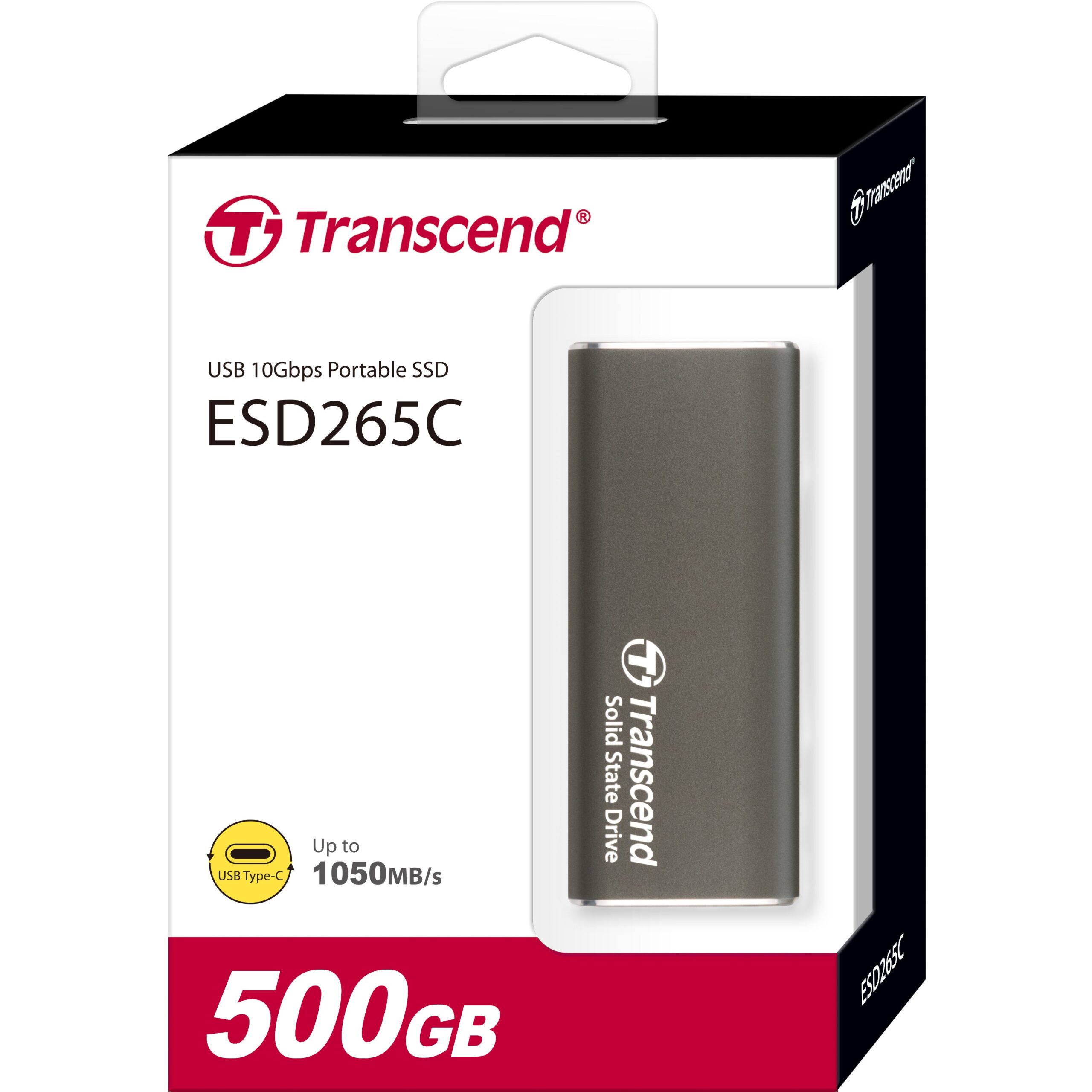 Transcend ESD265C externe USB-C SSD 500 GB