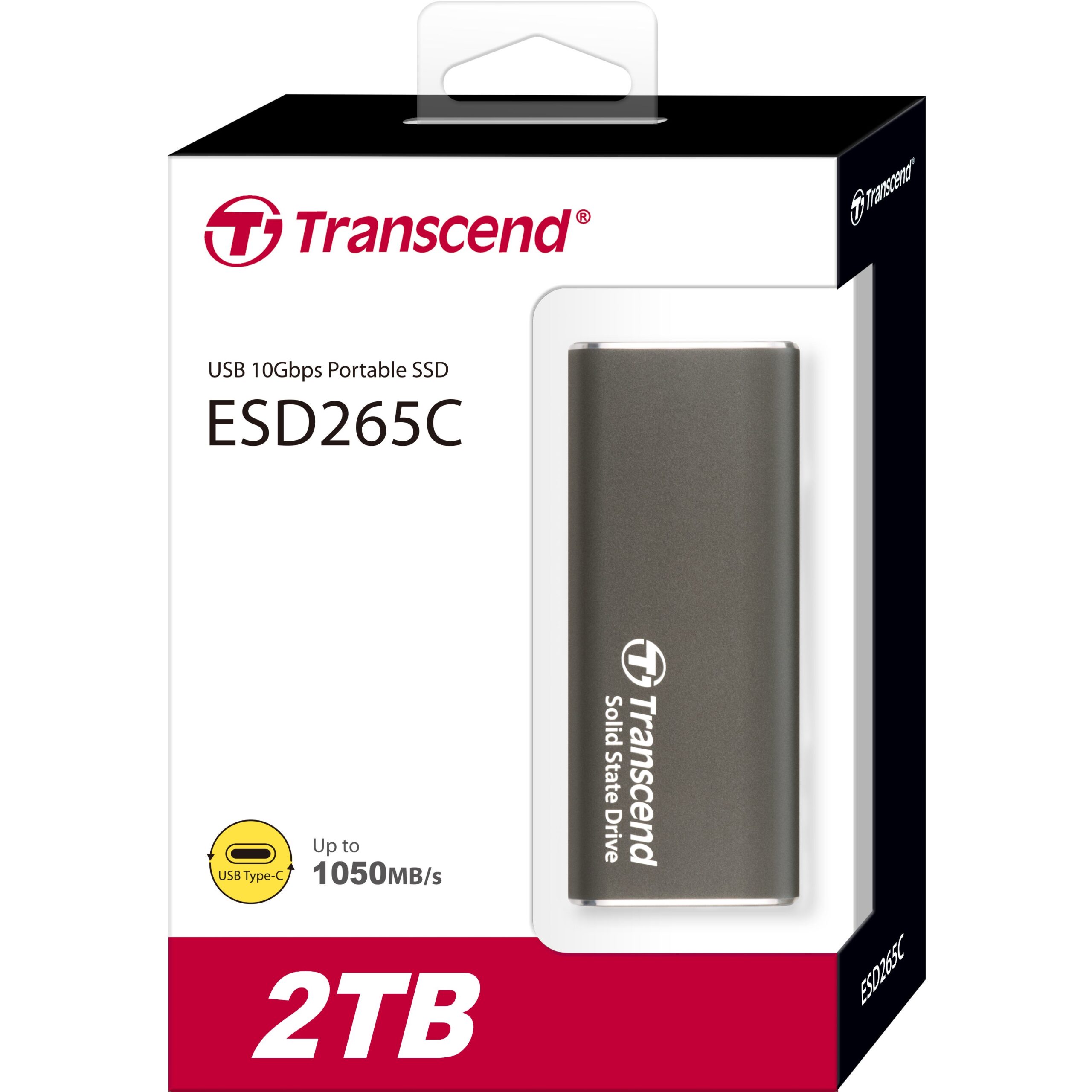Transcend ESD265C externe USB-C SSD 2 TB