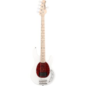 Sterling by Music Man StingRay Classic Ray25CA Olympic White 5-snarige elektrische basgitaar