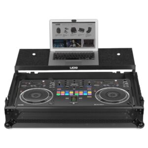UDG Ultimate Flight Case Pioneer DDJ-REV5 Black Plus met laptop-plateau