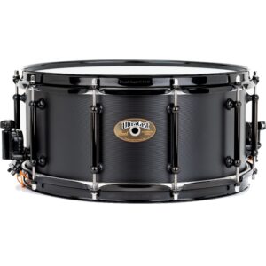 Pearl UCA1465/B Black Lacquer UltraCast aluminium 14 x 6.5 inch snaredrum