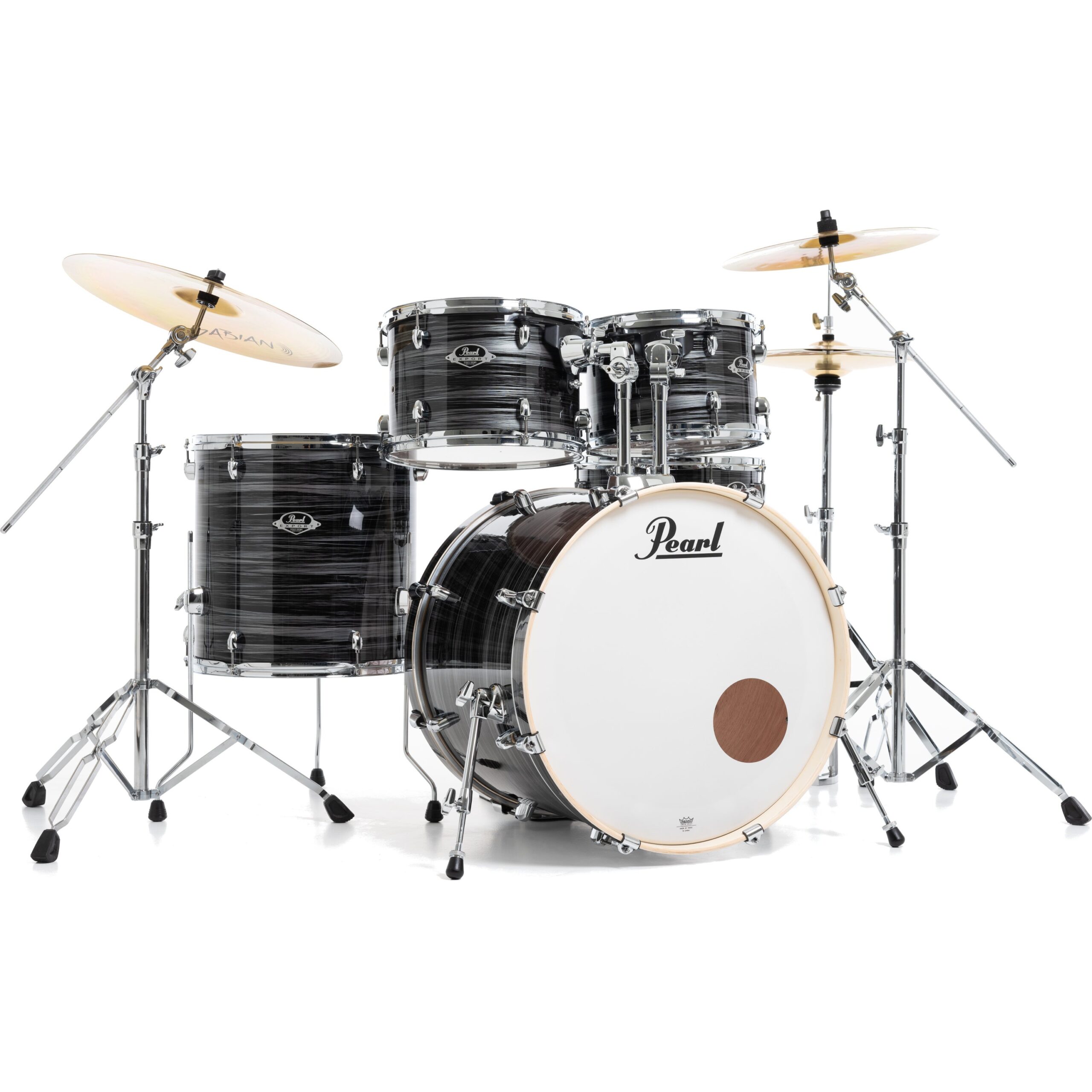 Pearl EXX725BR/C778 Export Graphite Silver Twist 5-delig drumstel