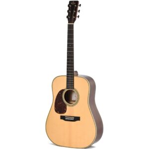 Sigma Guitars DT-28HL Standard Series linkshandige westerngitaar met gig bag