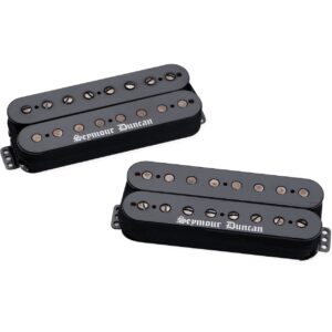 Seymour Duncan Black Winter Humbucker Set 8-String Black 8-snarige gitaarelementen (set van 2)