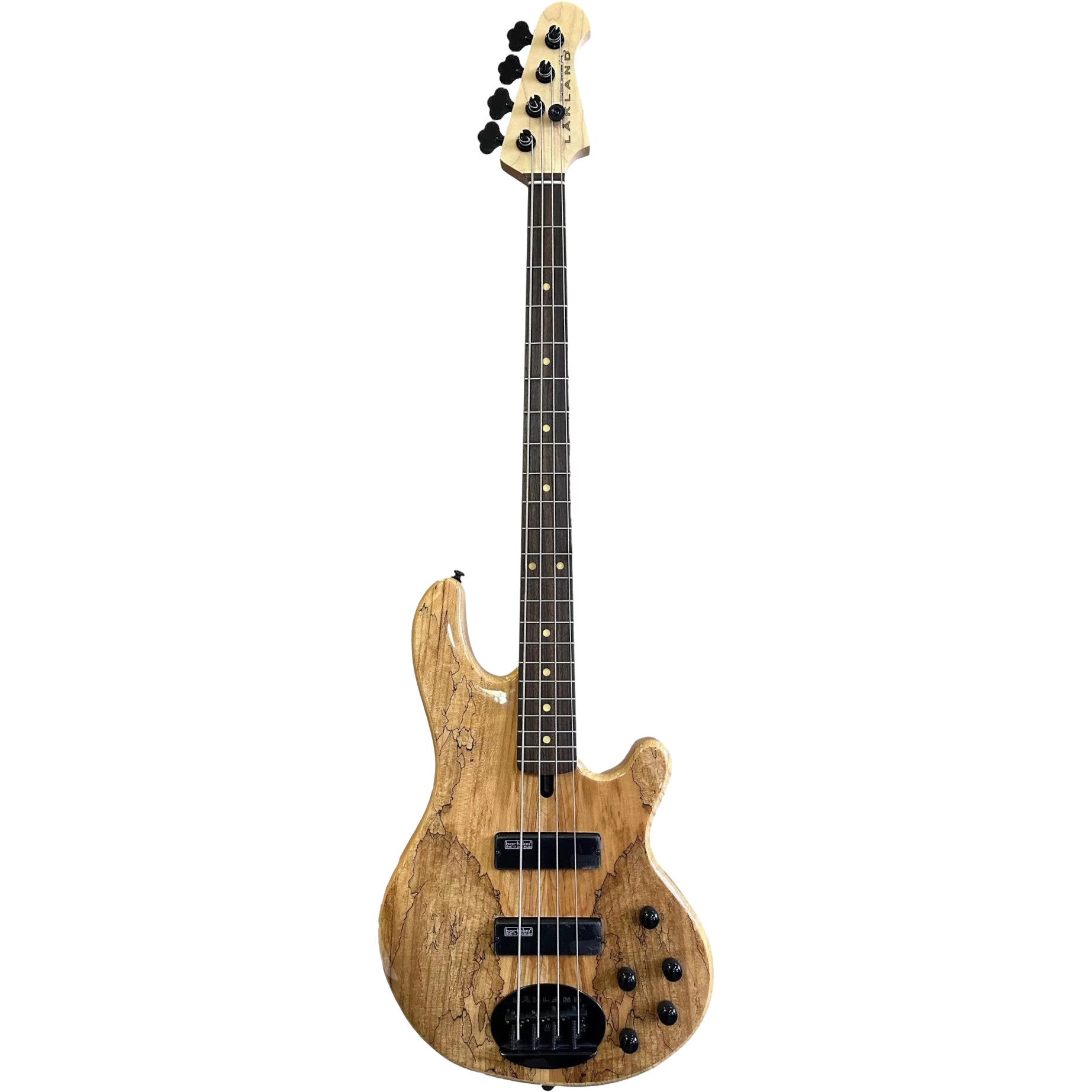 Lakland Skyline 44-01 Deluxe Spalted Maple Top elektrische basgitaar
