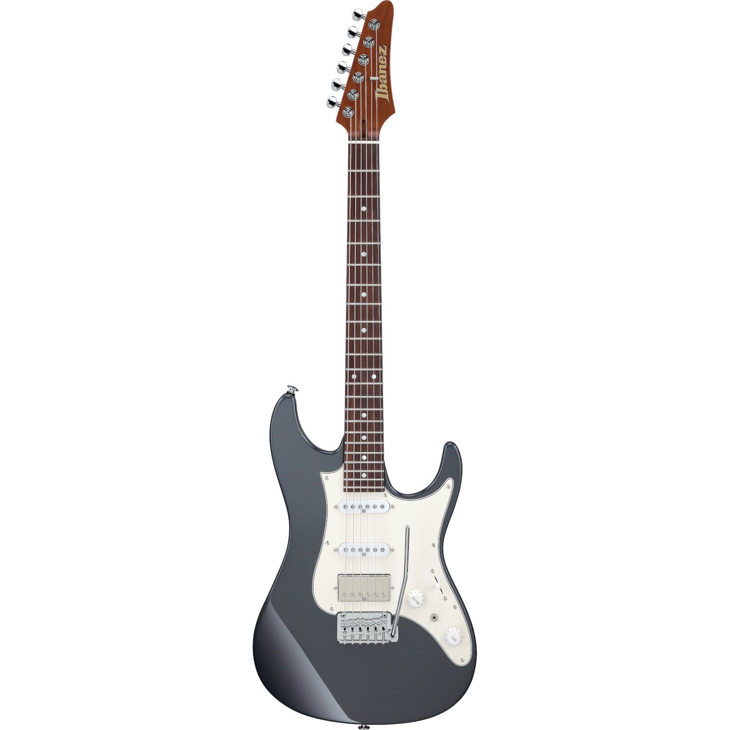 Ibanez AZ2204NW Prestige Gray Metallic elektrische gitaar met koffer
