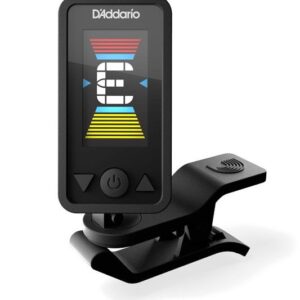 D'Addario PW-CT-28 Eclipse Rechargeable Tuner oplaadbare clip-on tuner voor cello en contrabas