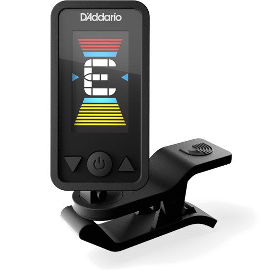 D'Addario PW-CT-28 Eclipse Rechargeable Tuner oplaadbare clip-on tuner voor cello en contrabas