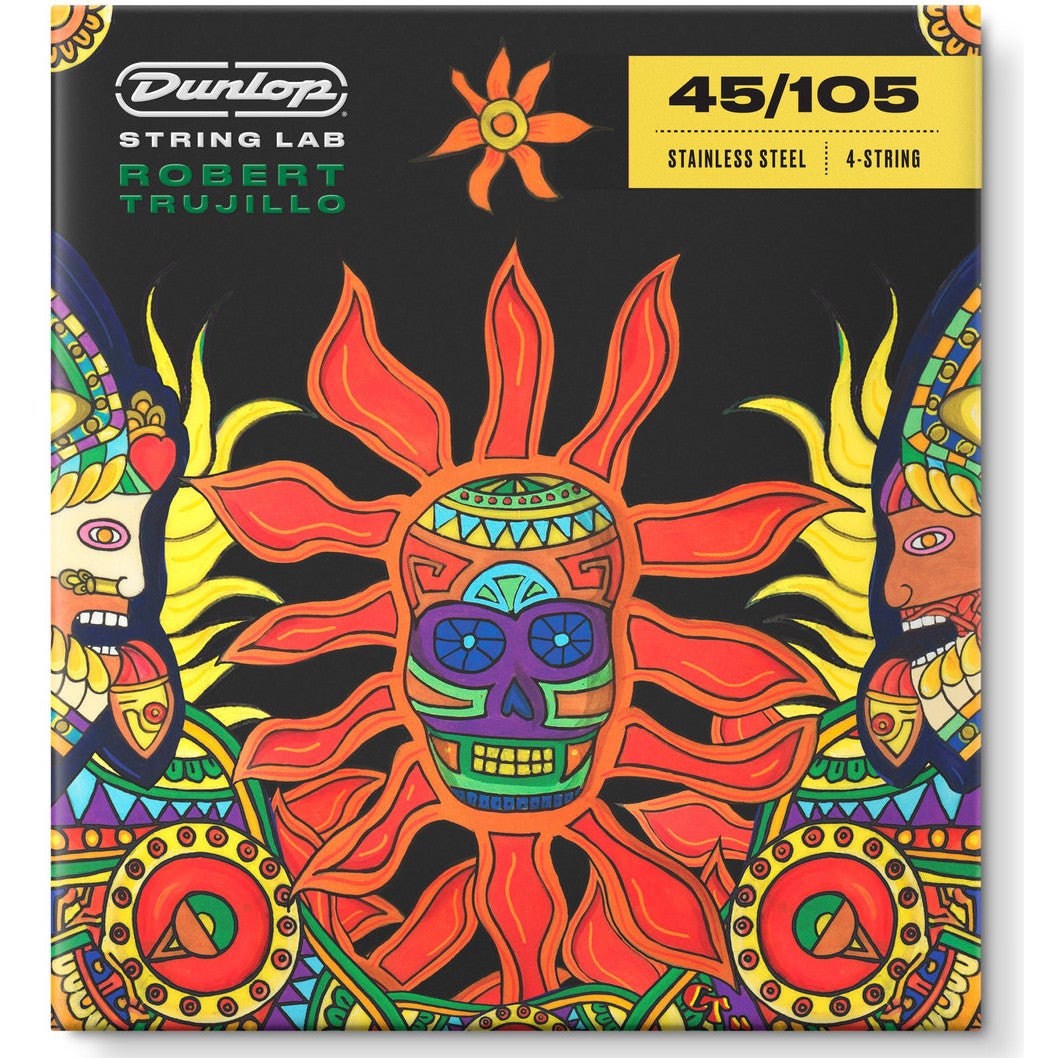 Dunlop RTS45105 String Lab Robert Trujillo Signature Stainless Steel 45-105 snaren voor elektrische basgitaar