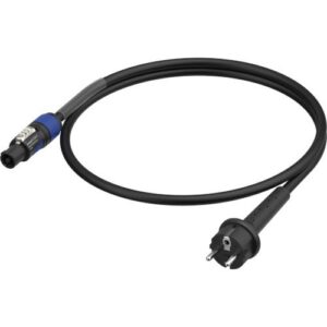 Neutrik NKPH01-MFA3 Power Cord H07RN-F3G1.5 powerCON FXXA-Schuko E+F (m) 1.5m