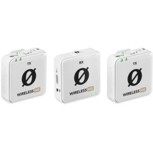 RØDE Wireless ME Dual draadloze dasspeldmicrofoon wit