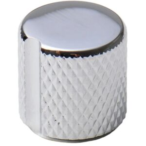 Göldo KBGTC deluxe gitaarknop - groot en hoog, chrome