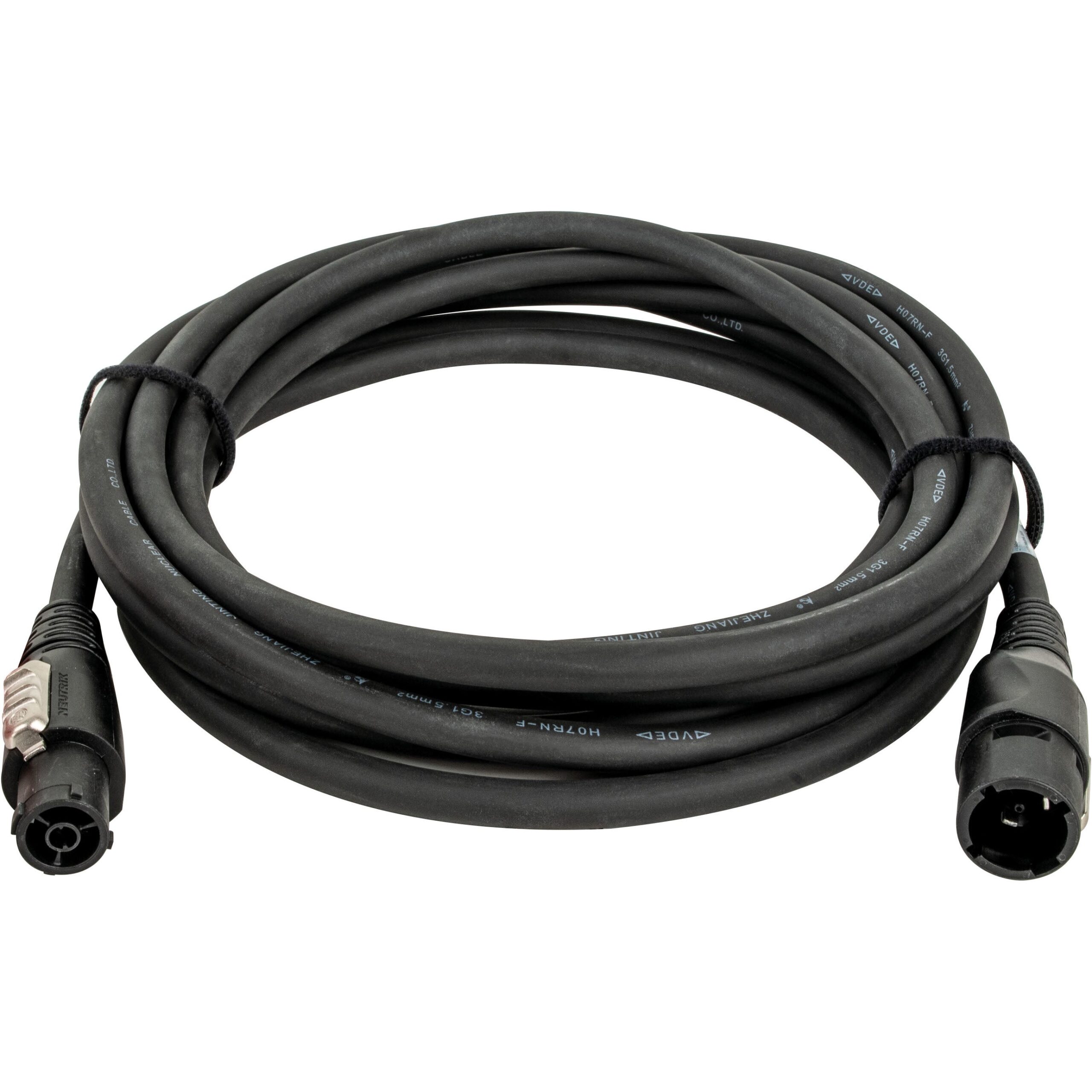Neutrik 90478 powerCON TRUE1 male/female stroomkabel 3x 1.5mm², 5 m