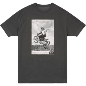 Fender Vintage Ad Tee Motorcycle Rider graphite XXL
