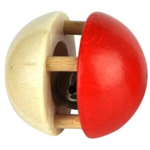 Voggenreiter 1122 Beady belballetje rood-naturel