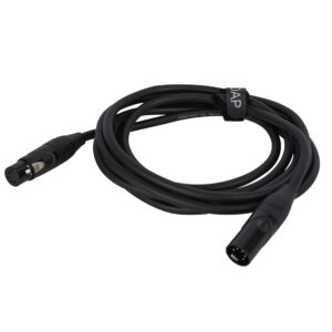 DAP FLX08 DMX-kabel XLR 5-pins M-F 3 meter